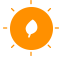 going green with solar icon